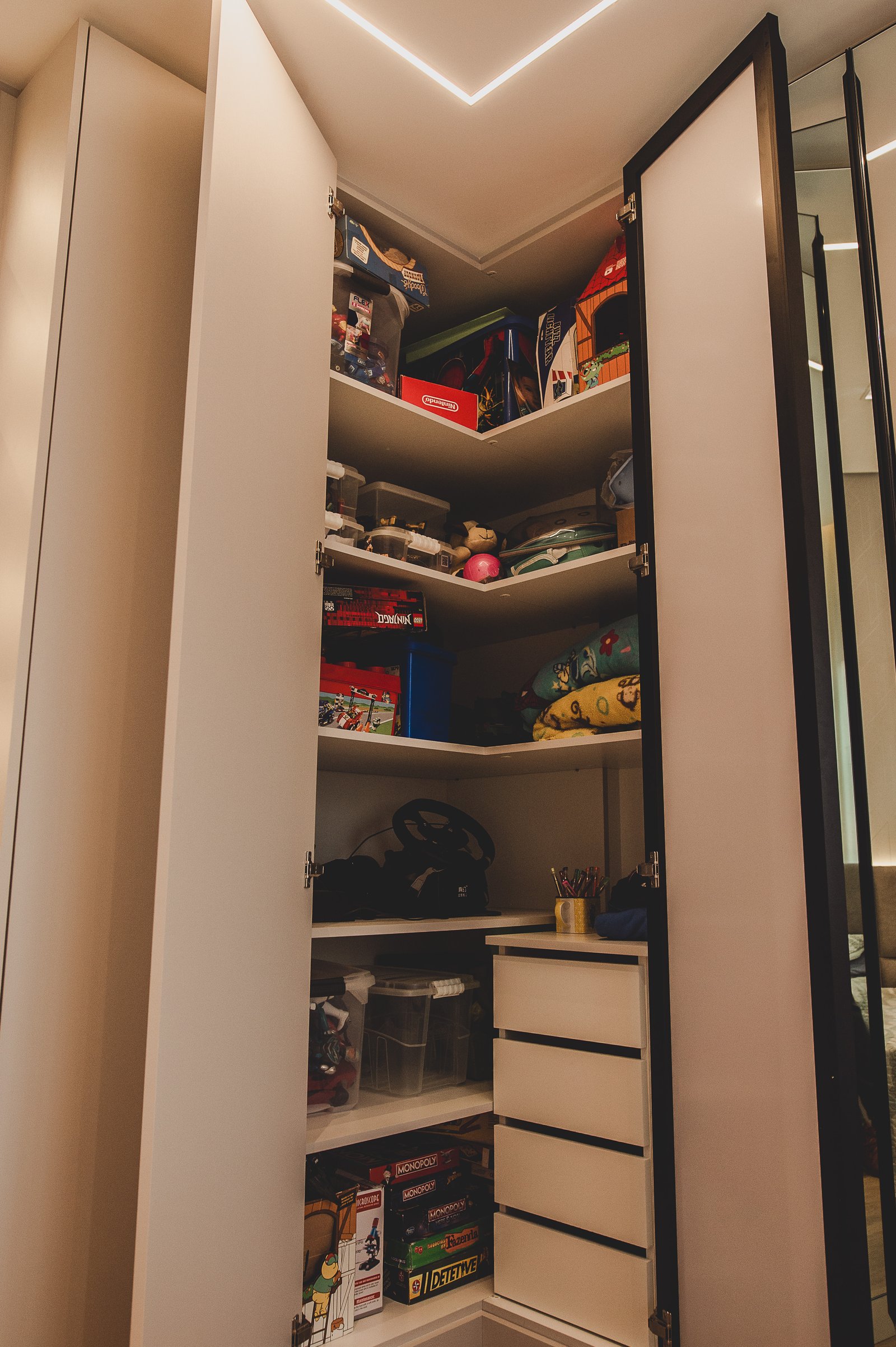 Closet feminino planejado - D'Styll Curitiba